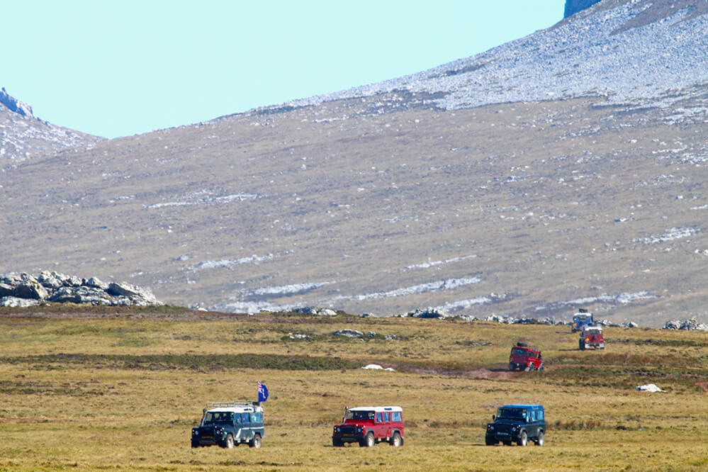 Tour Bluff Cove Lagoon